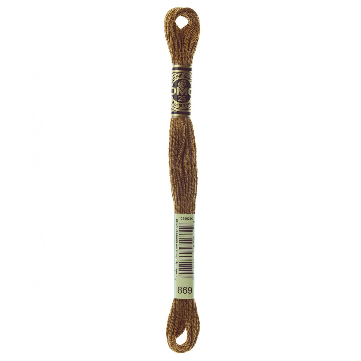 DMC embroidery floss – VERY DARK HAZELNUT BRN (869)