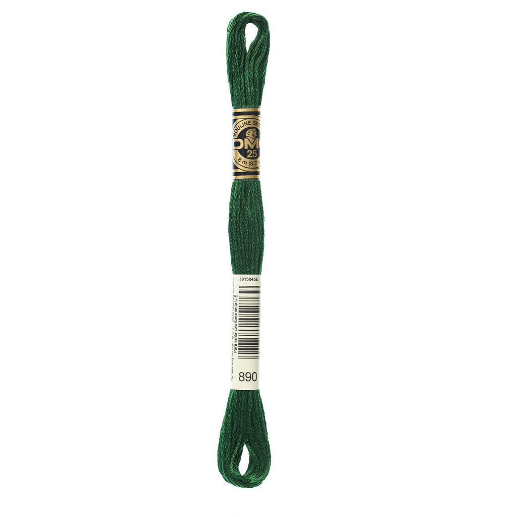 DMC embroidery floss – ULTRA DARK PISTACHIO GRN (890)