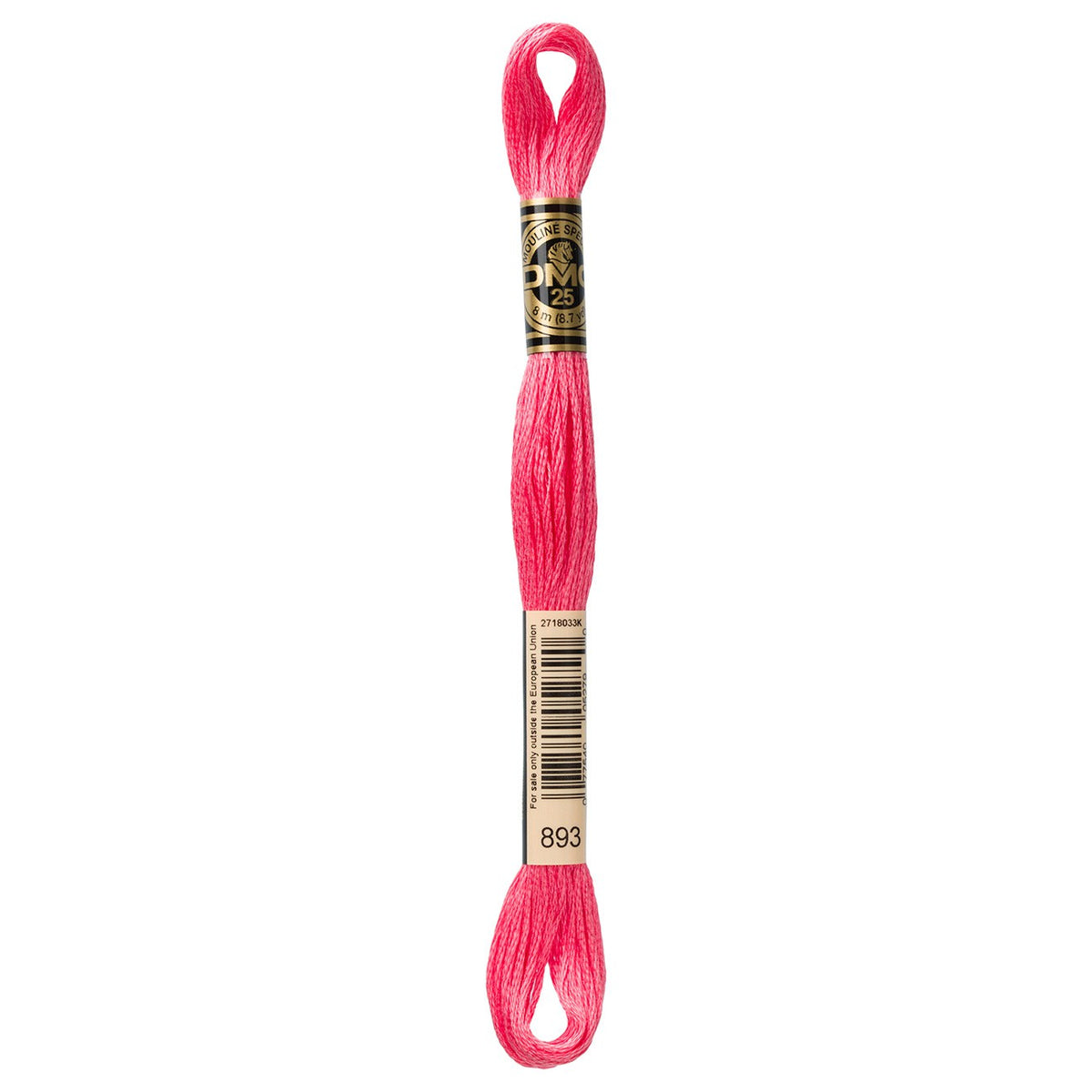 DMC embroidery floss – LIGHT CARNATION (893)
