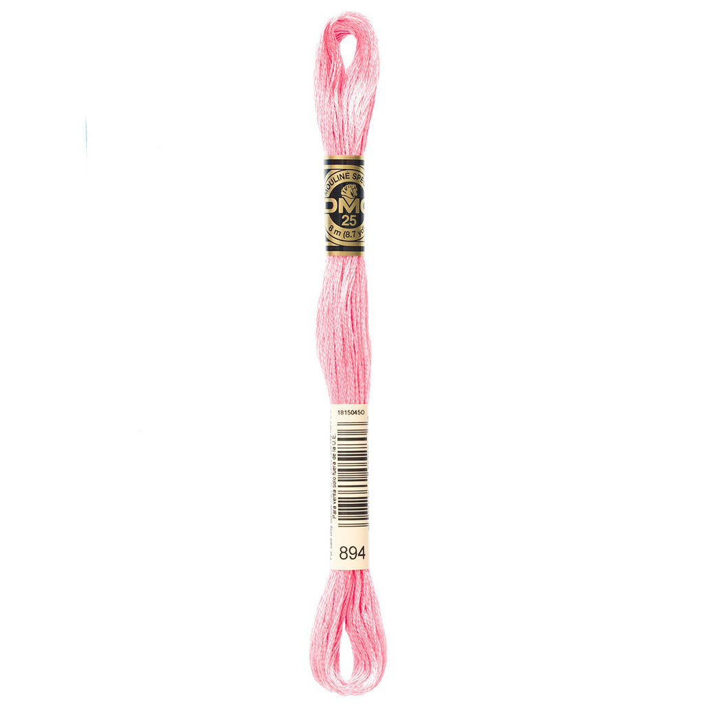 DMC embroidery floss – VERY LIGHT CARNATION (894)