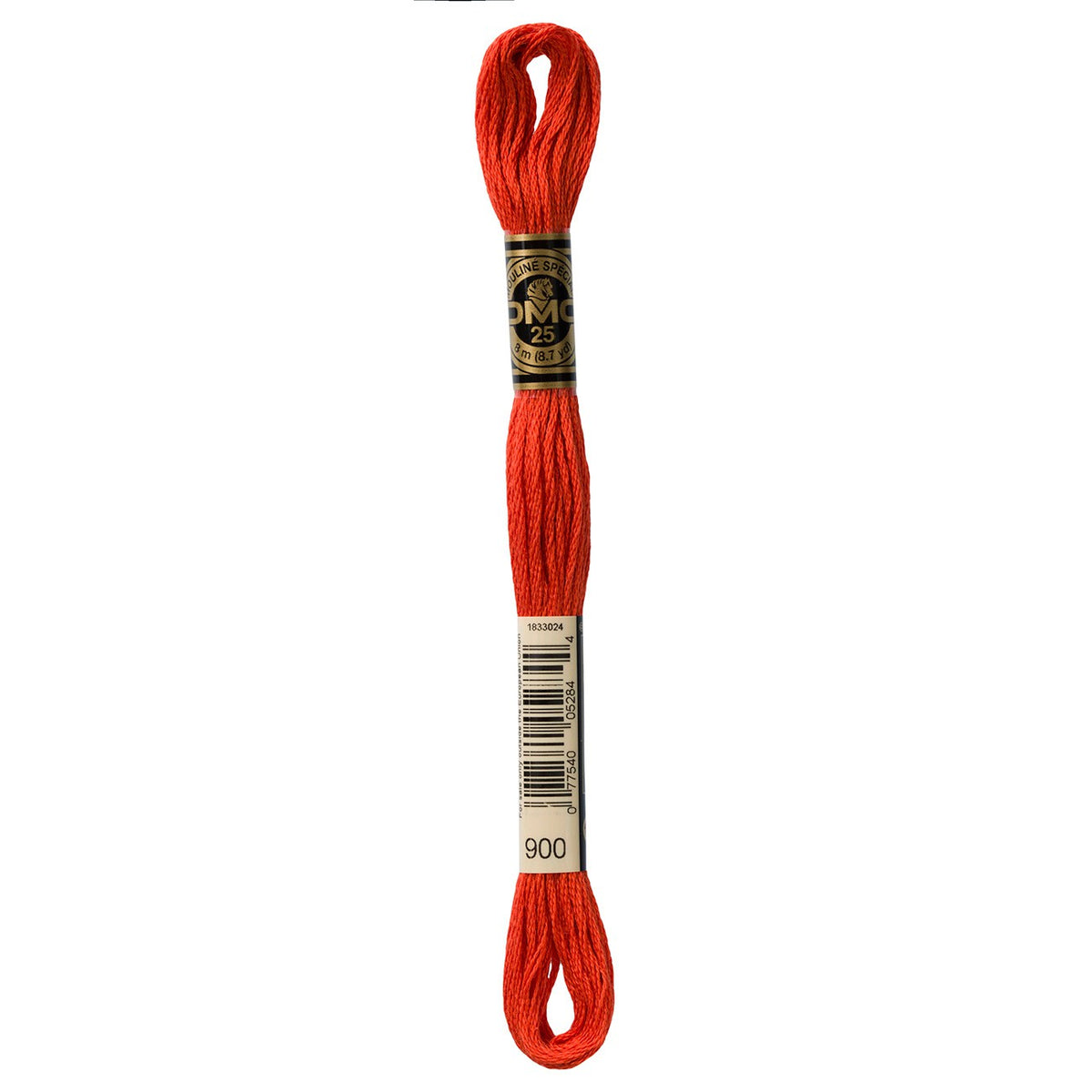 DMC embroidery floss – DARK BURNT ORG (900)