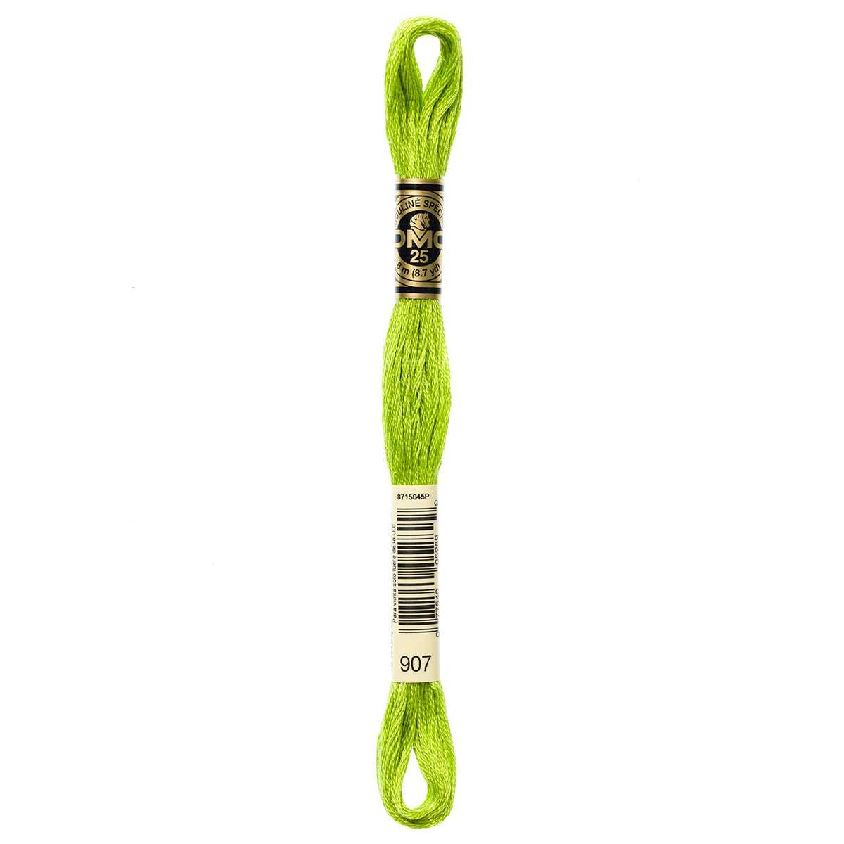 DMC embroidery floss – LIGHT PARROT GRN (907)