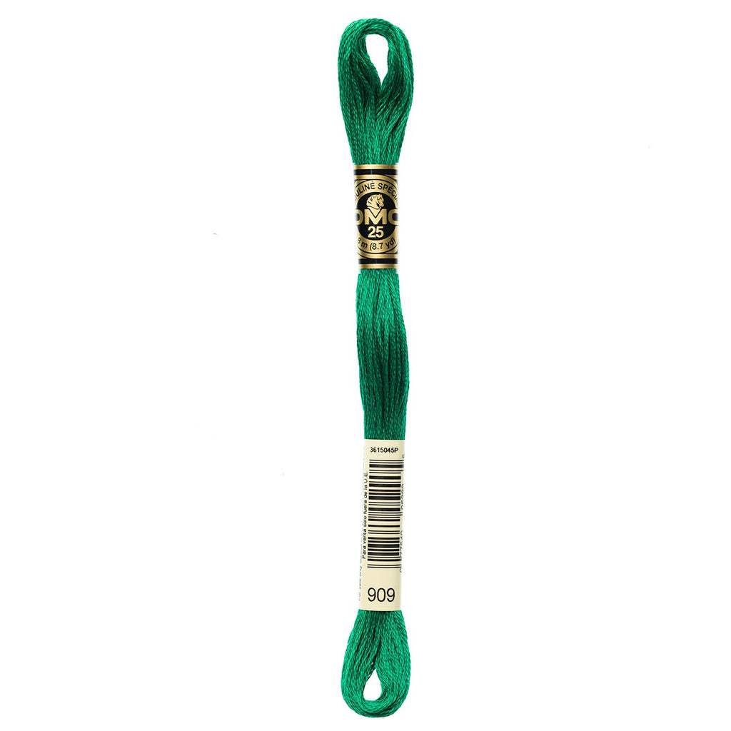 DMC embroidery floss – VERY DARK EMRLD GRN (909)