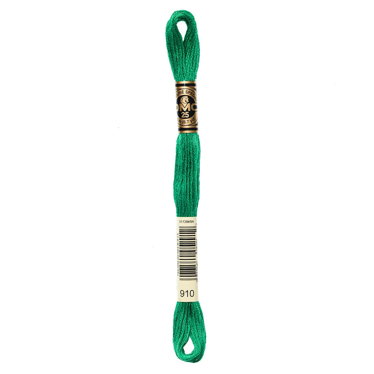 DMC embroidery floss – DARK EMRLD GRN (910)