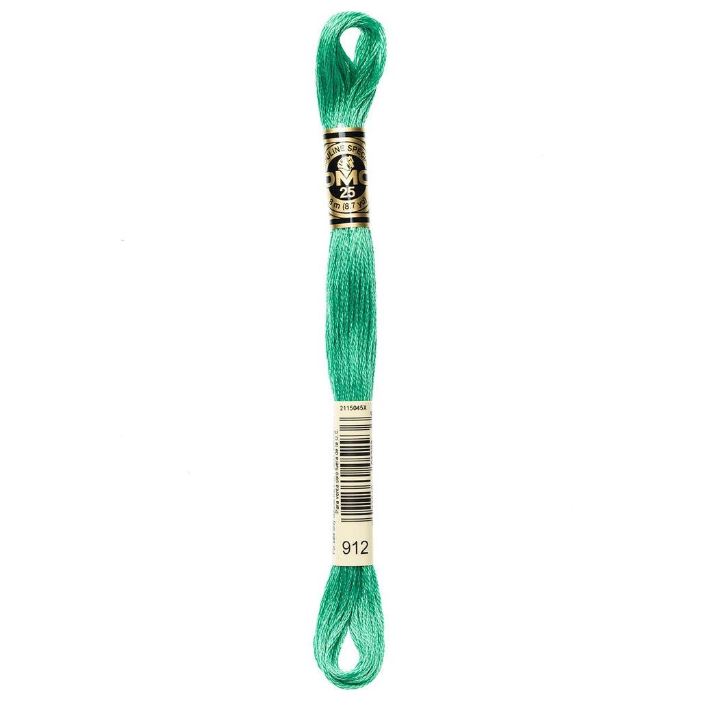 DMC embroidery floss – LIGHT EMRLD GRN (912)