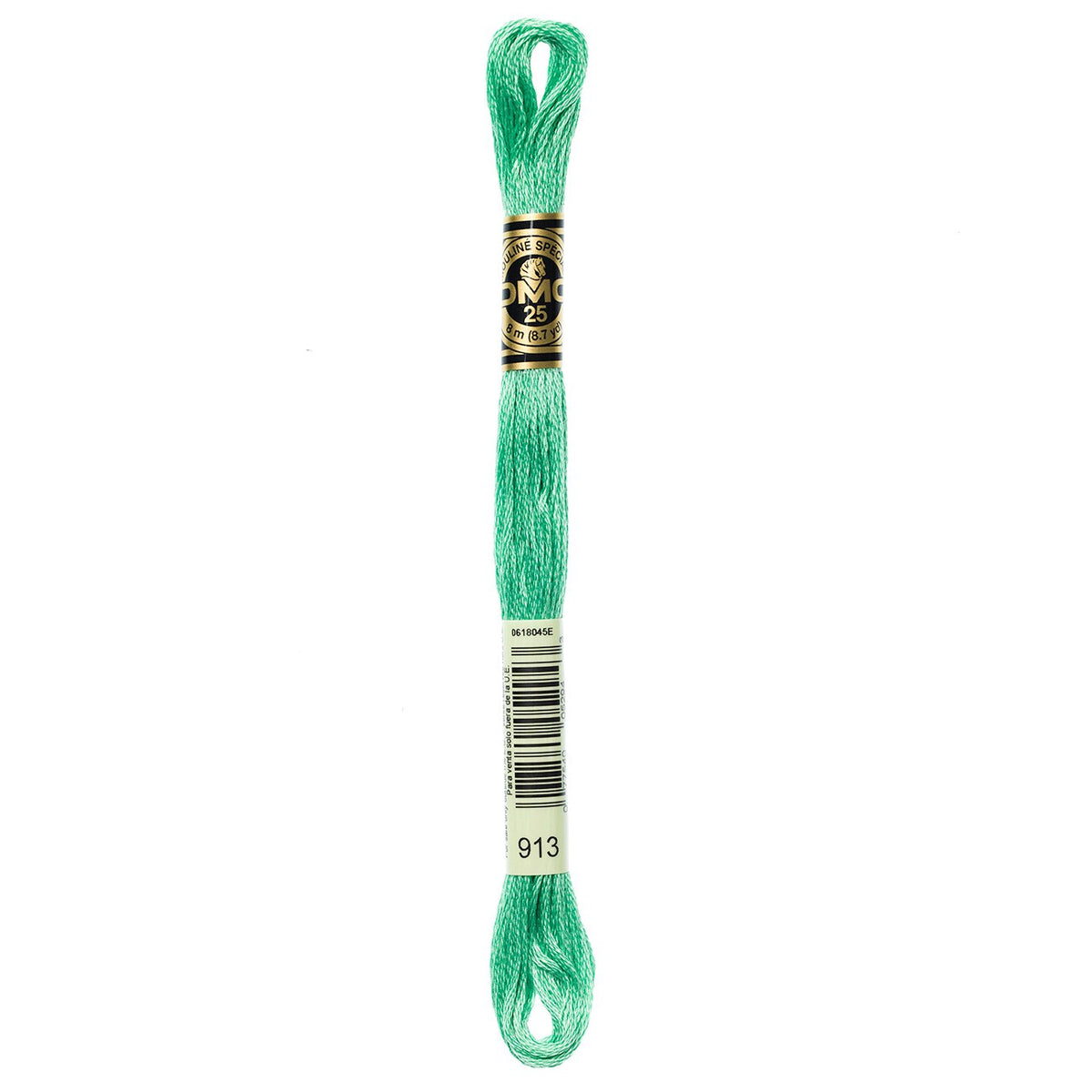 DMC embroidery floss – MED NILE GRN (913)