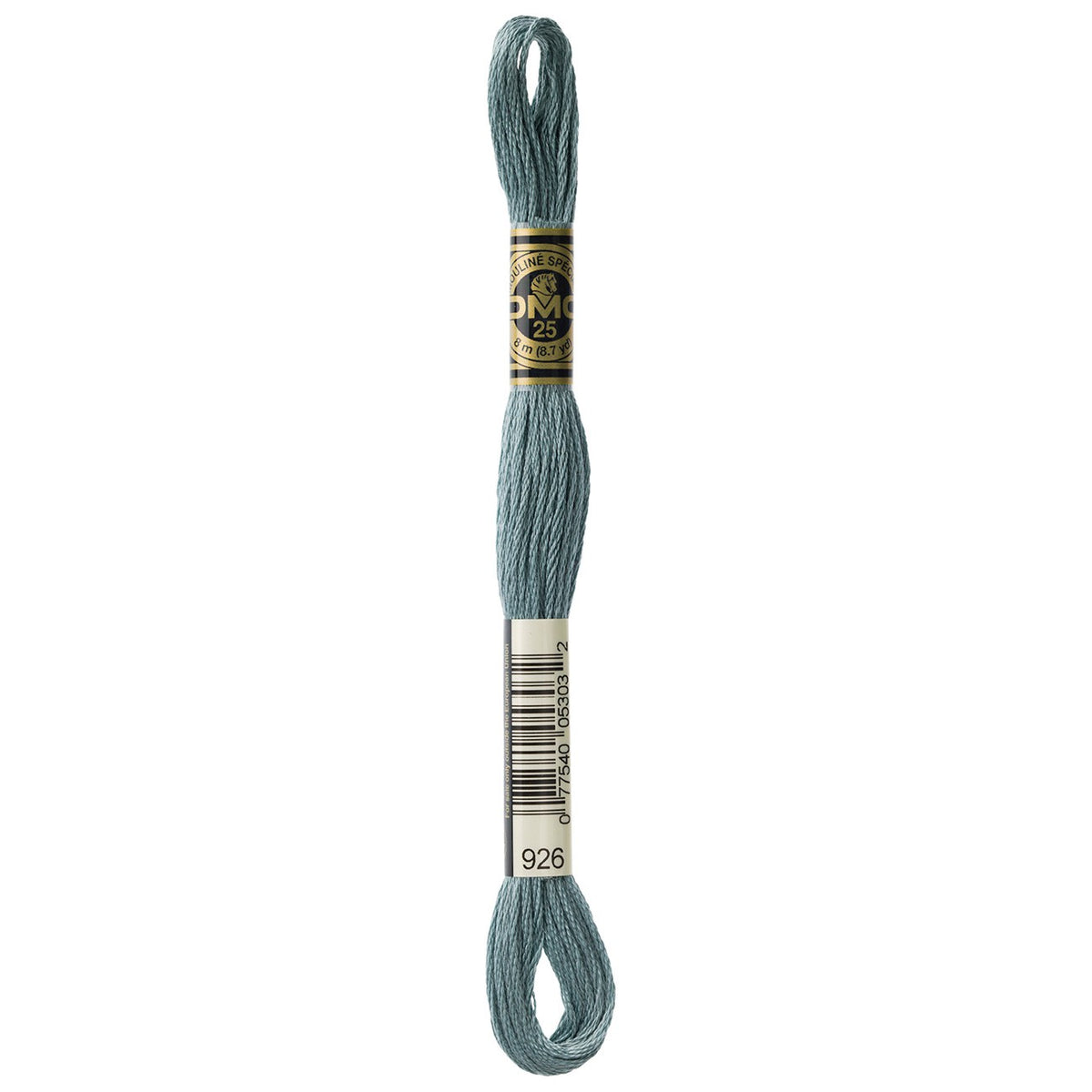 DMC embroidery floss – MED GRY GRN (926)