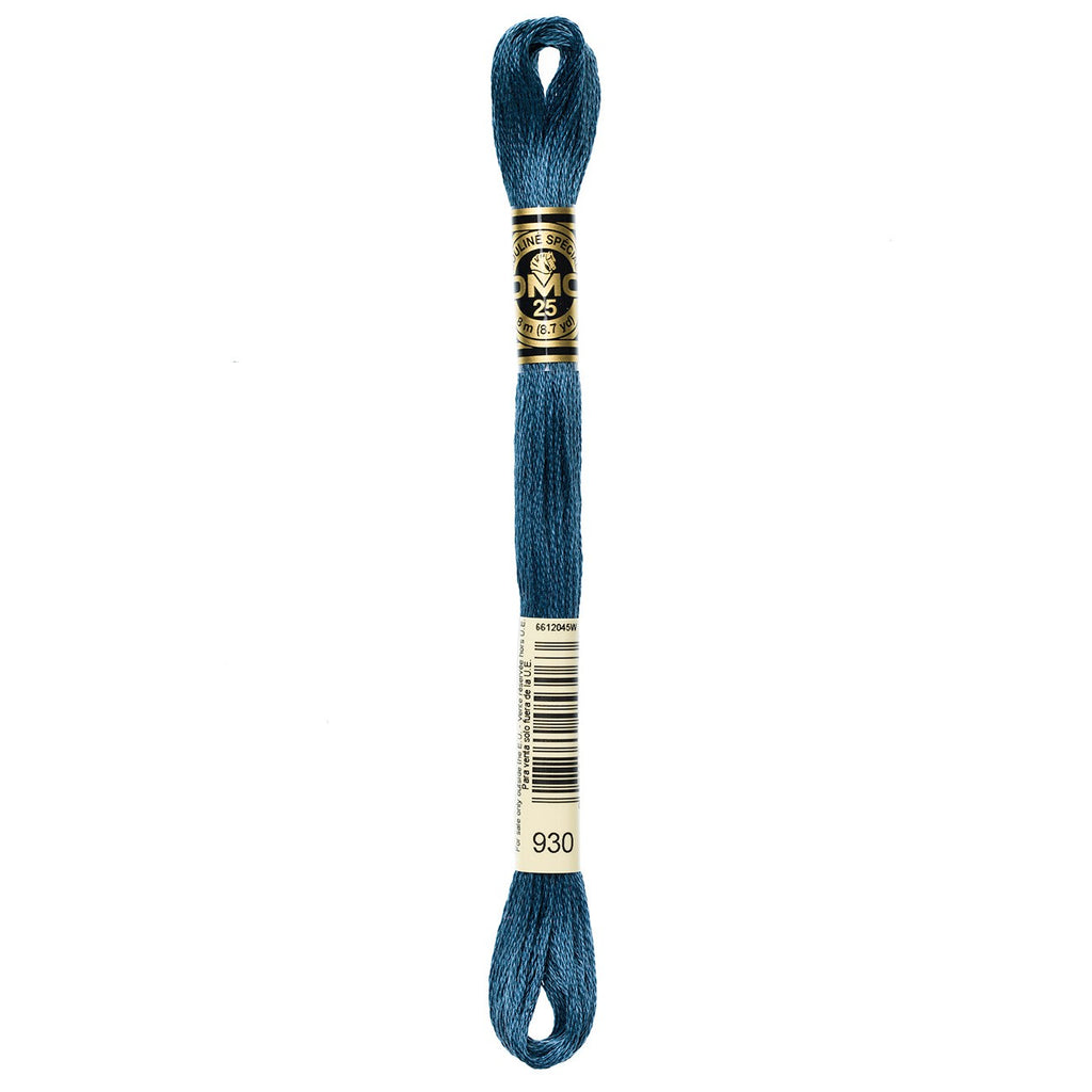 DMC embroidery floss – DARK ANT BLU (930)