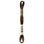 DMC embroidery floss – ULTRA DARK COFFEE BRN (938)