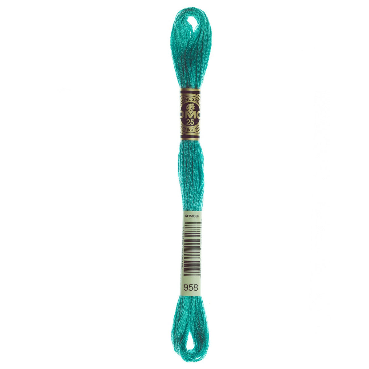 DMC embroidery floss – DARK SEAGRN (958)