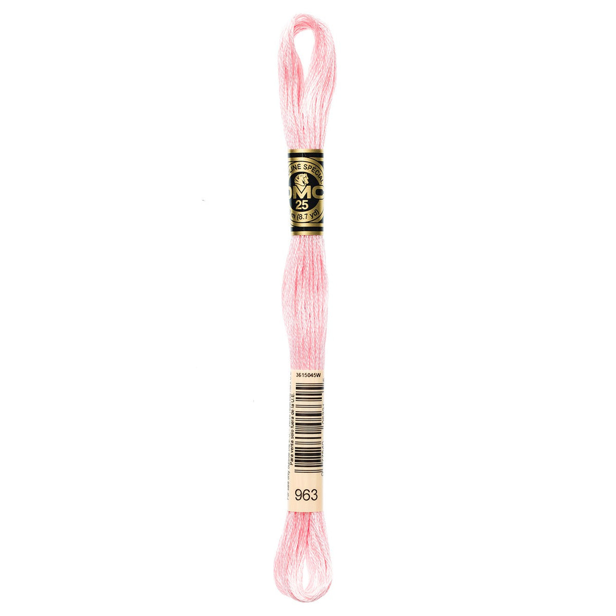 DMC embroidery floss – ULTRA VERY LIGHT DUSTY RSE (963)