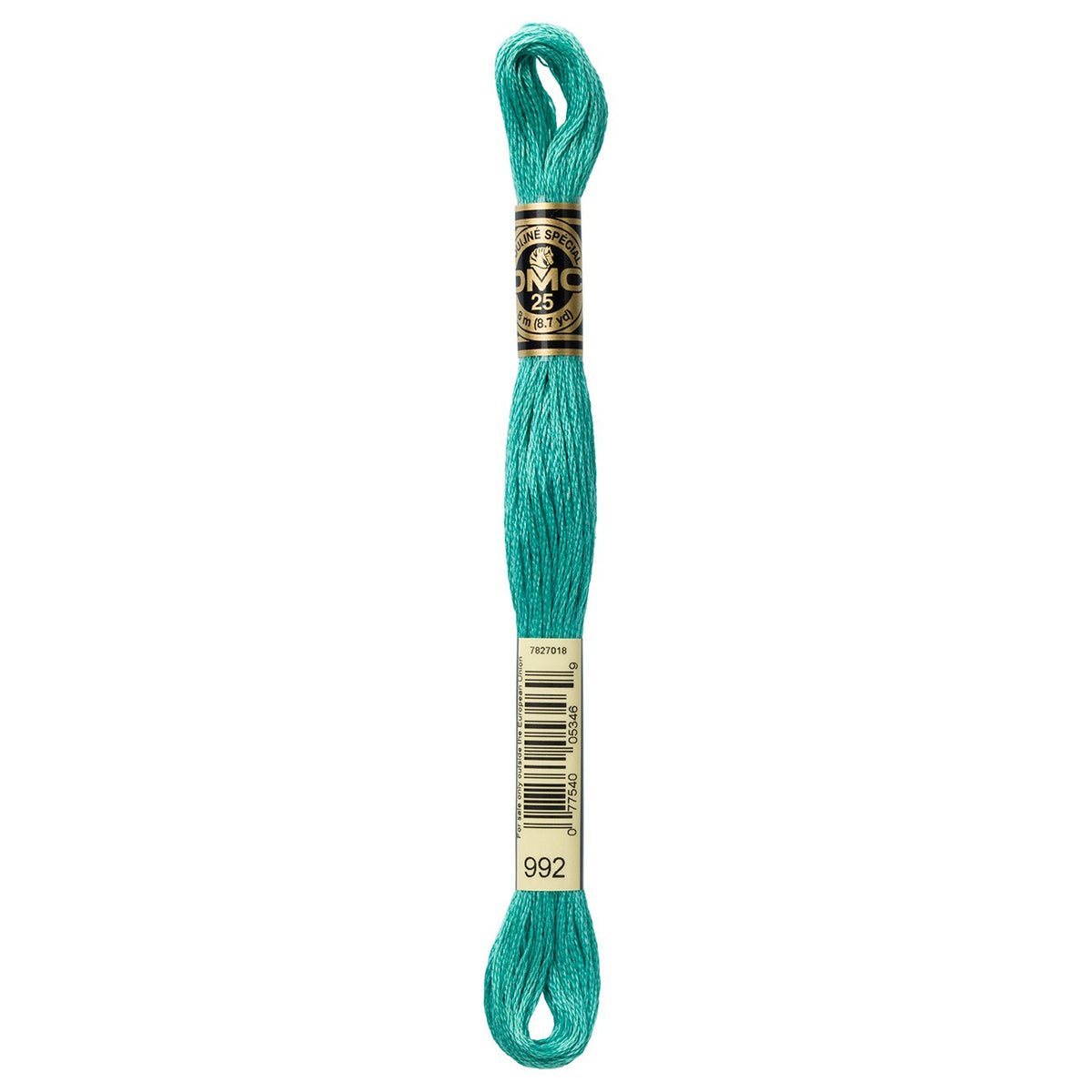 DMC embroidery floss – LIGHT AQUAMARINE (992)