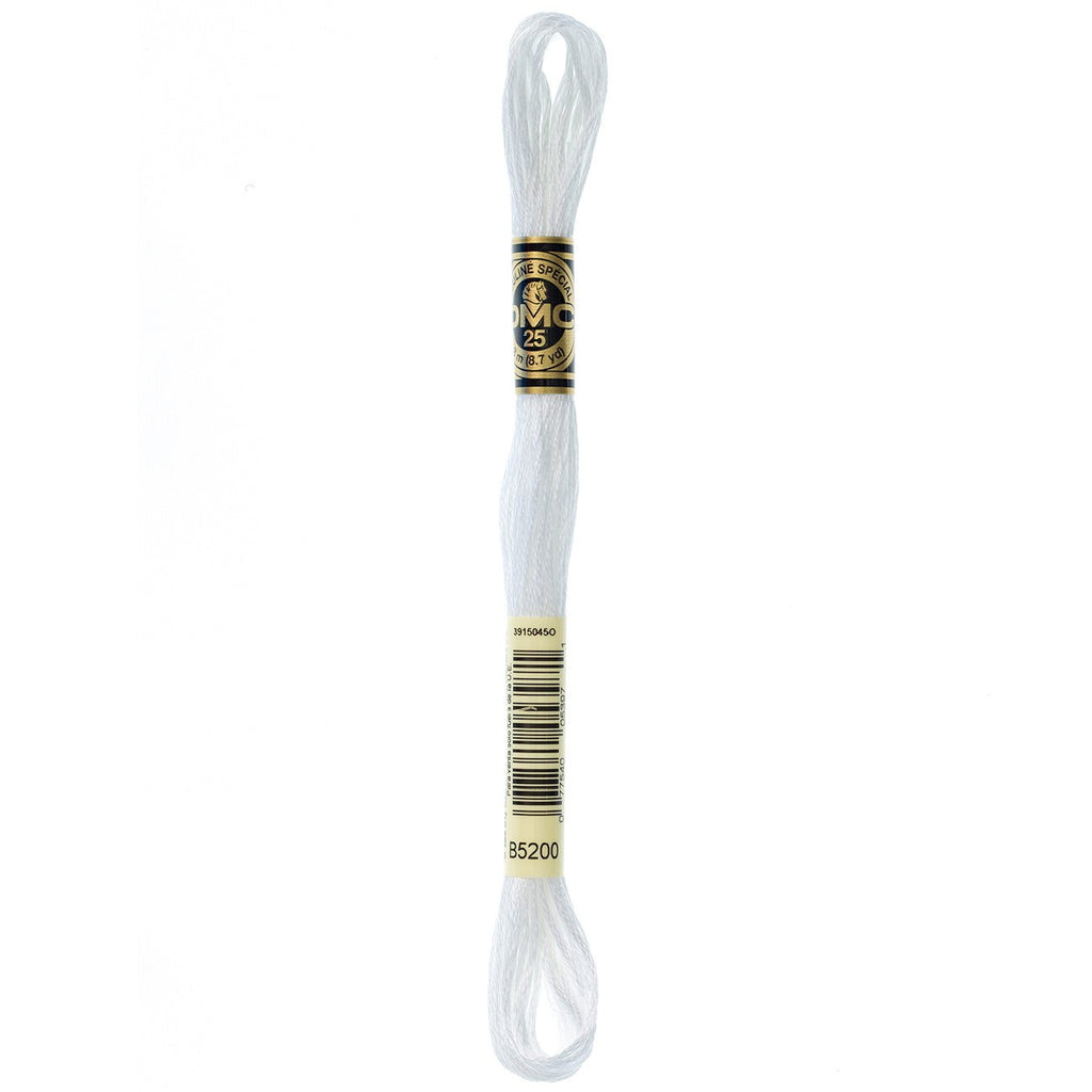 DMC embroidery floss – SNOW WHT (B5200)
