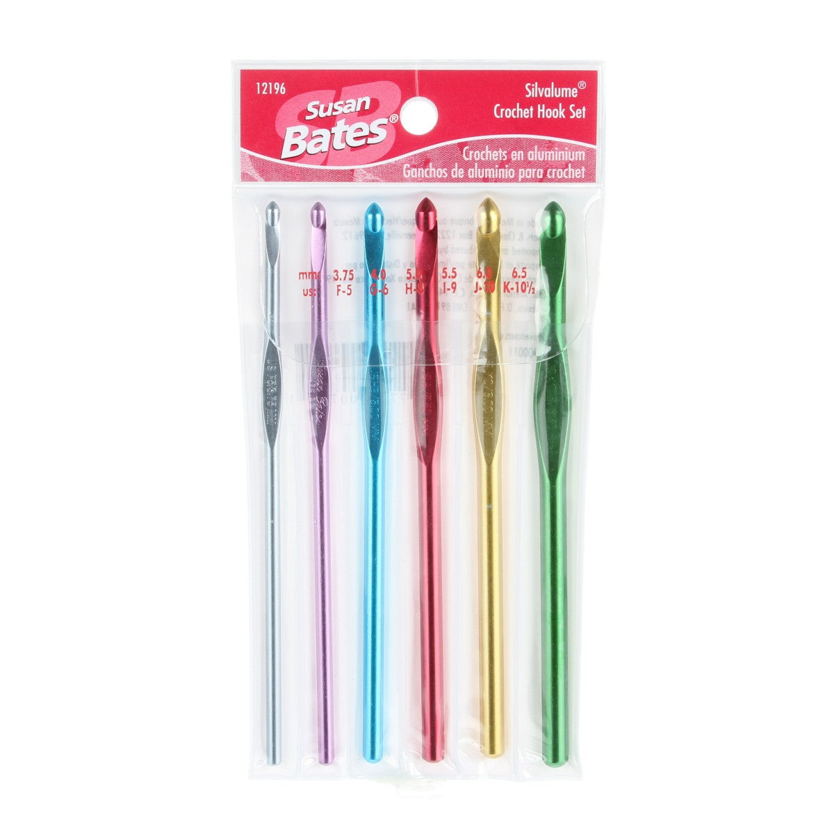 Silvalume Crochet Hook Set - 6 Piece