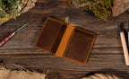 Genuine Leather Wallet, Handmade Wallet