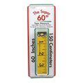 Super 60-Inch Yellow Fiberglass Tape Measure