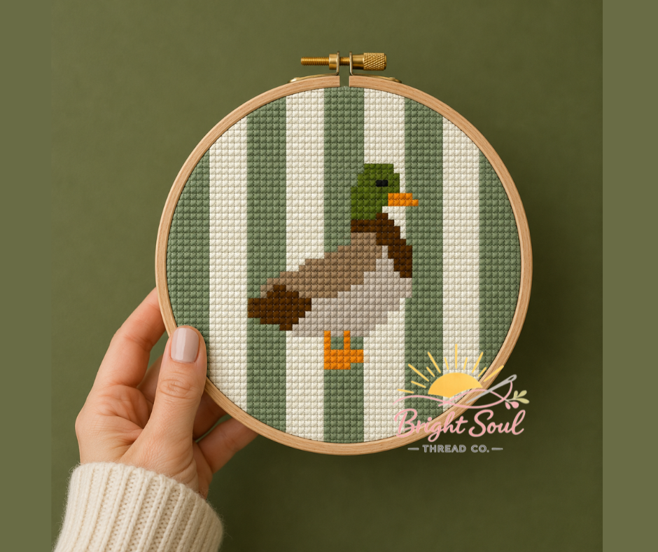 Duck Cross Stitch Kit