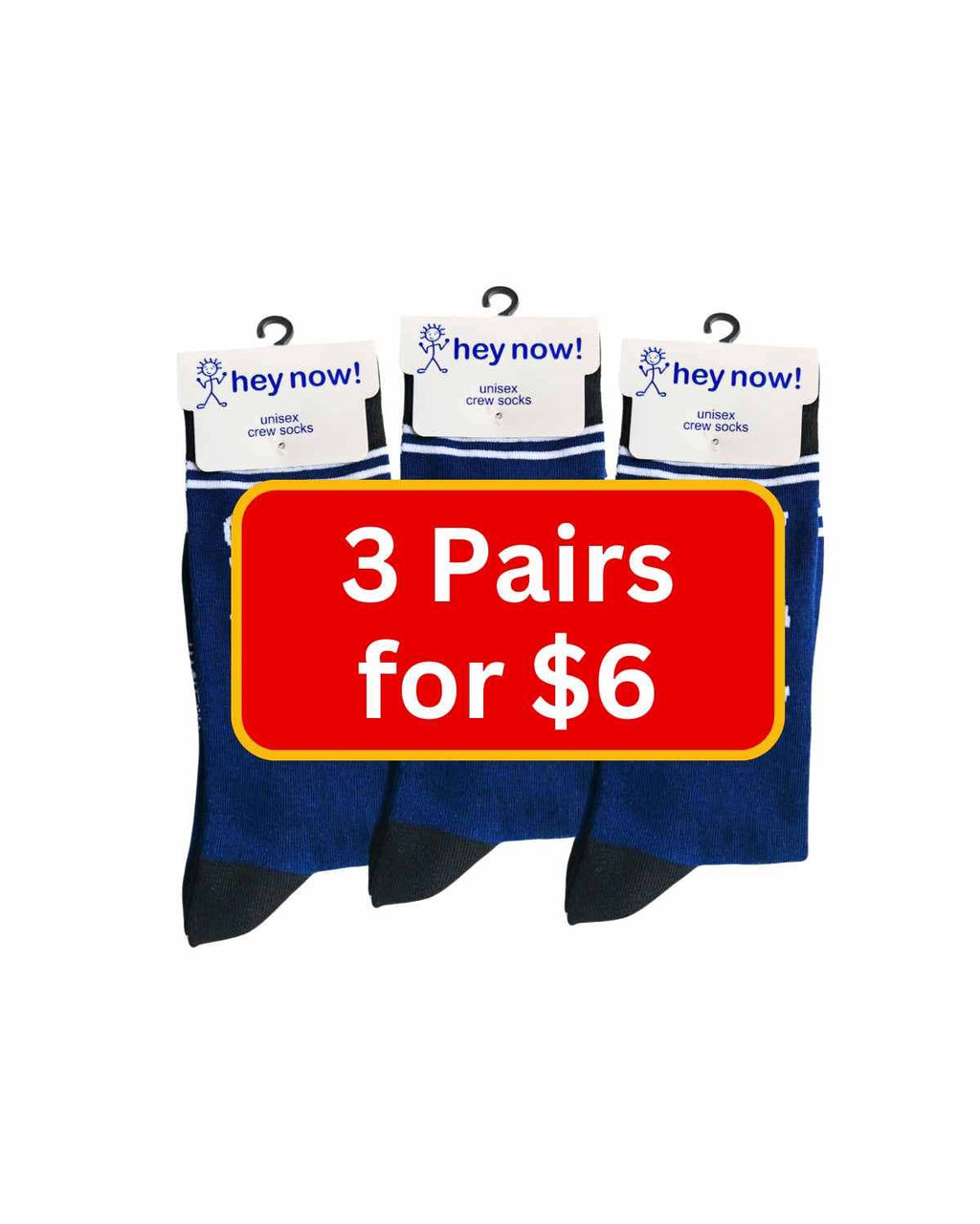 Working Harder Than an Ugly Stripper – Hey Now Unisex Crew Socks