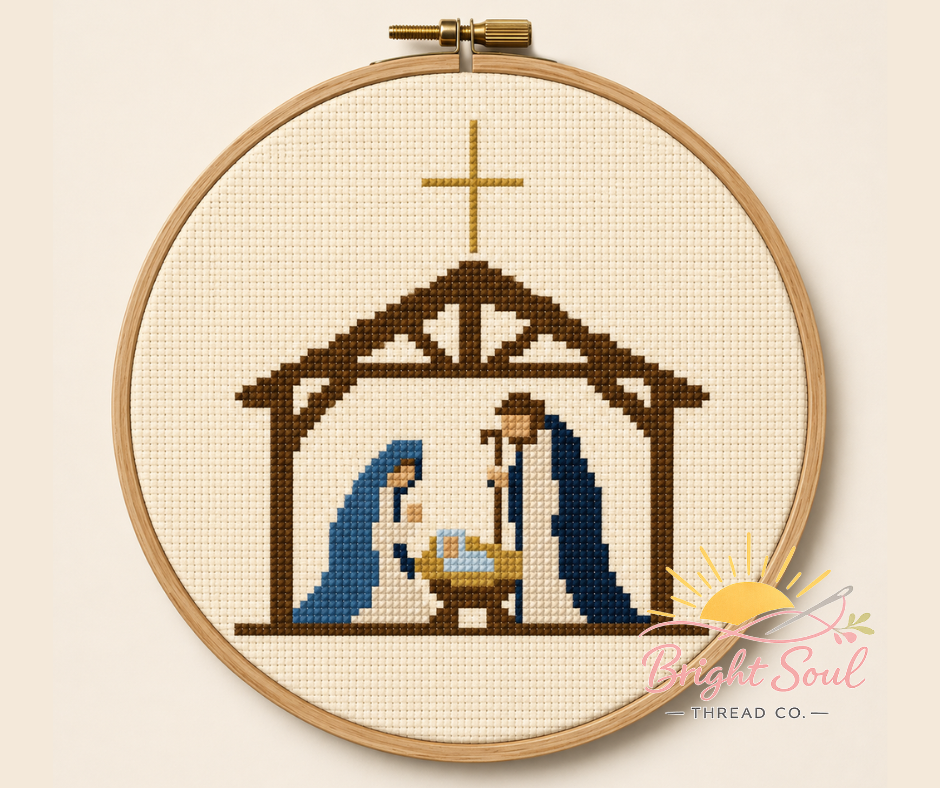 Nativity Cross Stitch Kit