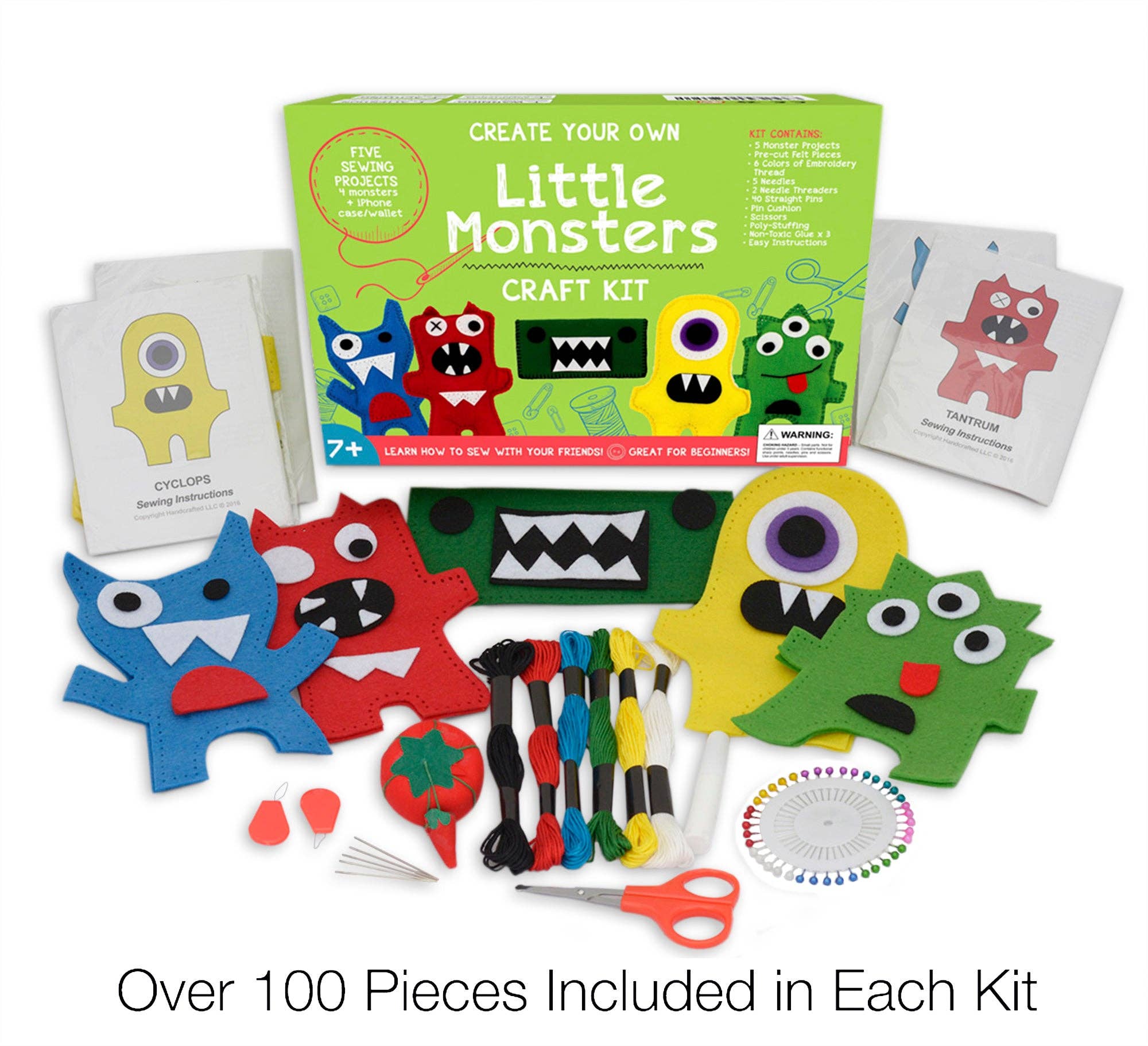 Little Monsters Sewing Kit