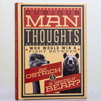 Curious Man Thoughts Gift Books – Funny Men's Gifts