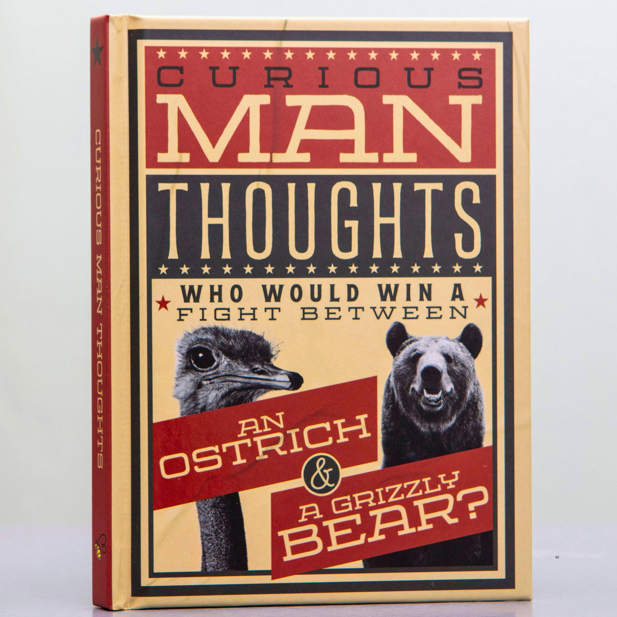 Curious Man Thoughts Gift Books – Funny Men's Gifts
