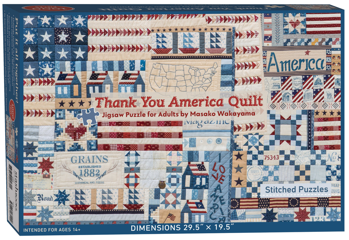THANK YOU AMERICA JIGSAW PUZZLE