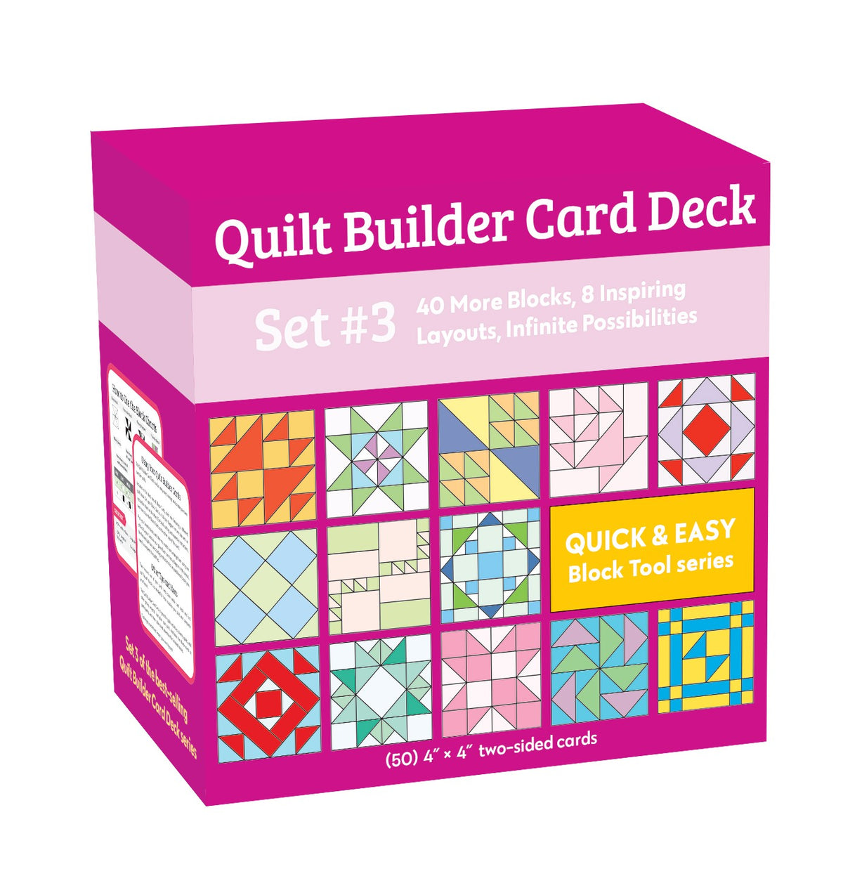QUILT BUILDER CARD DECK SET #3
