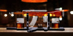 Bezrat Gun Decanter With 2 Glasses