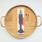 Macrame Keychains – Neutrals (5) Pack
