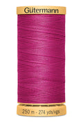 Cotton 50 250m/273yds Bright Pink