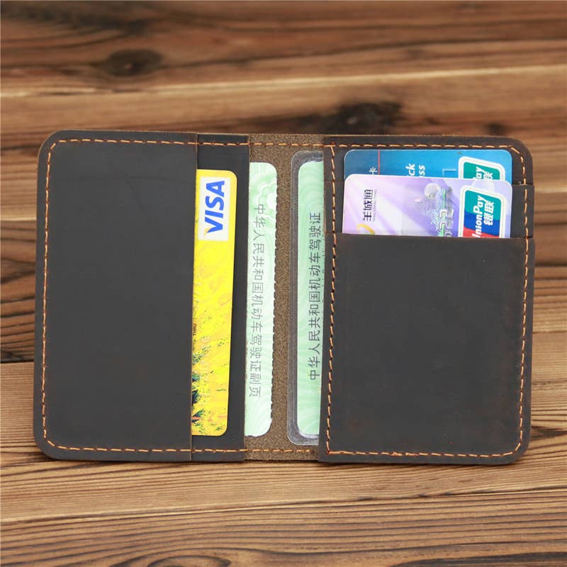 Genuine Leather Wallet, Handmade Wallet