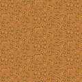 Scalloped Crescents - Pumpkin fabric from Every Heart Beats True