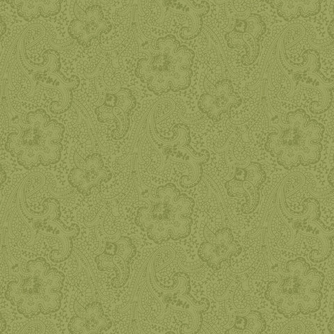 Paisley Patch - Sage fabric from Every Heart Beats True