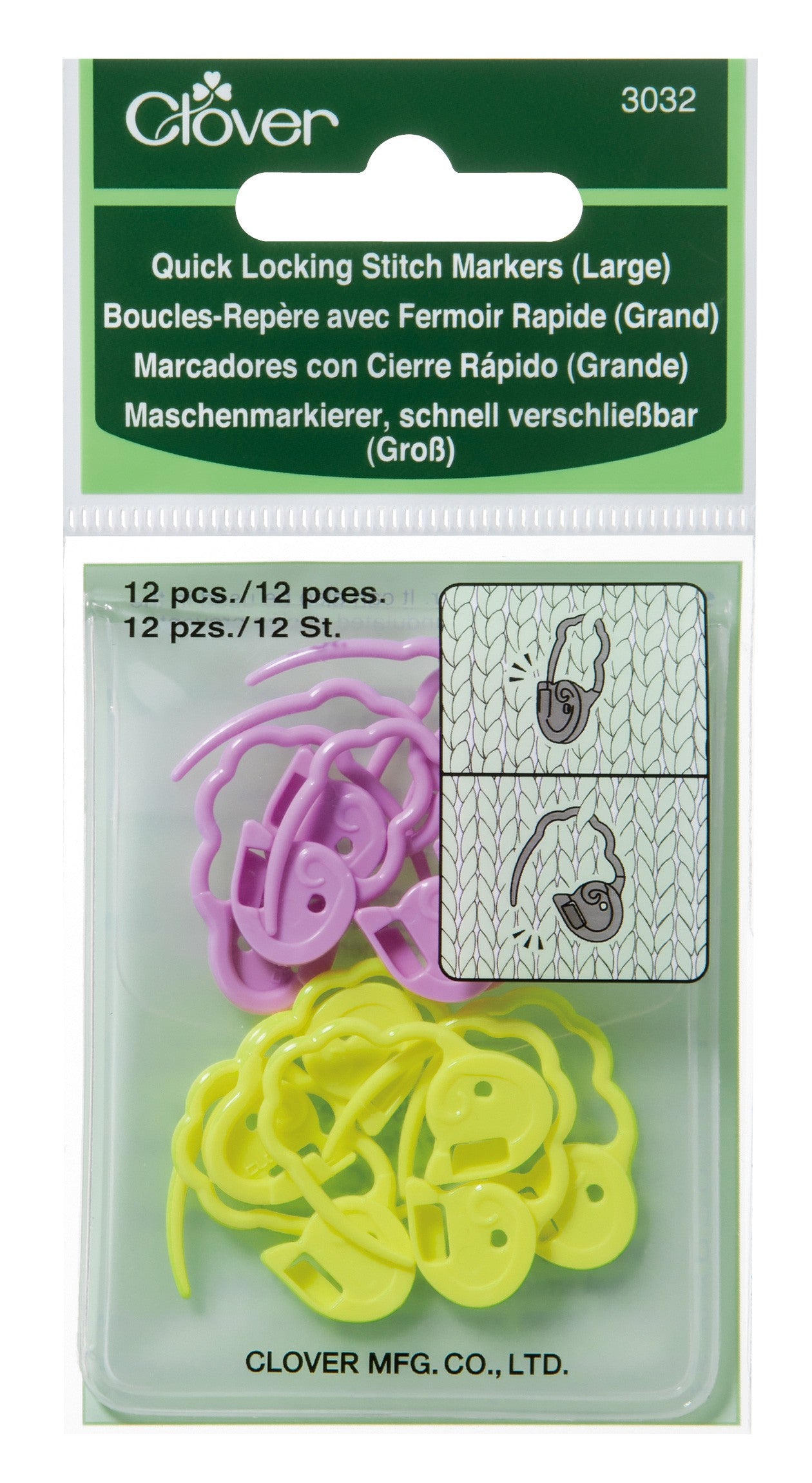 QUICK LOCKING STITCH MARKERS LARGE