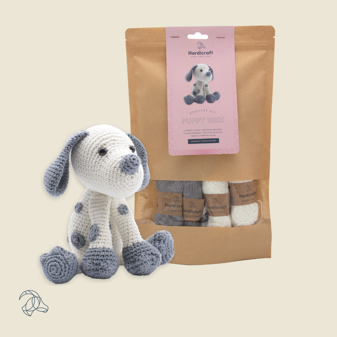 DIY Crochet Kit – Brix Puppy