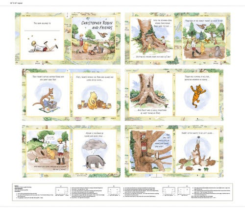 Book Panel 36 Inch - Brown/Green