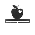 ZZ DZ RZ I LUV APPLES SPLIT BOTTOM 6IN