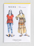 Nicks Dress + Blouse Sewing Pattern