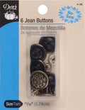 Btn Jean 6ct Ant Brass