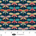 Blank Quilting Lake Night Serenade Butterflies navy fabric 4306-77