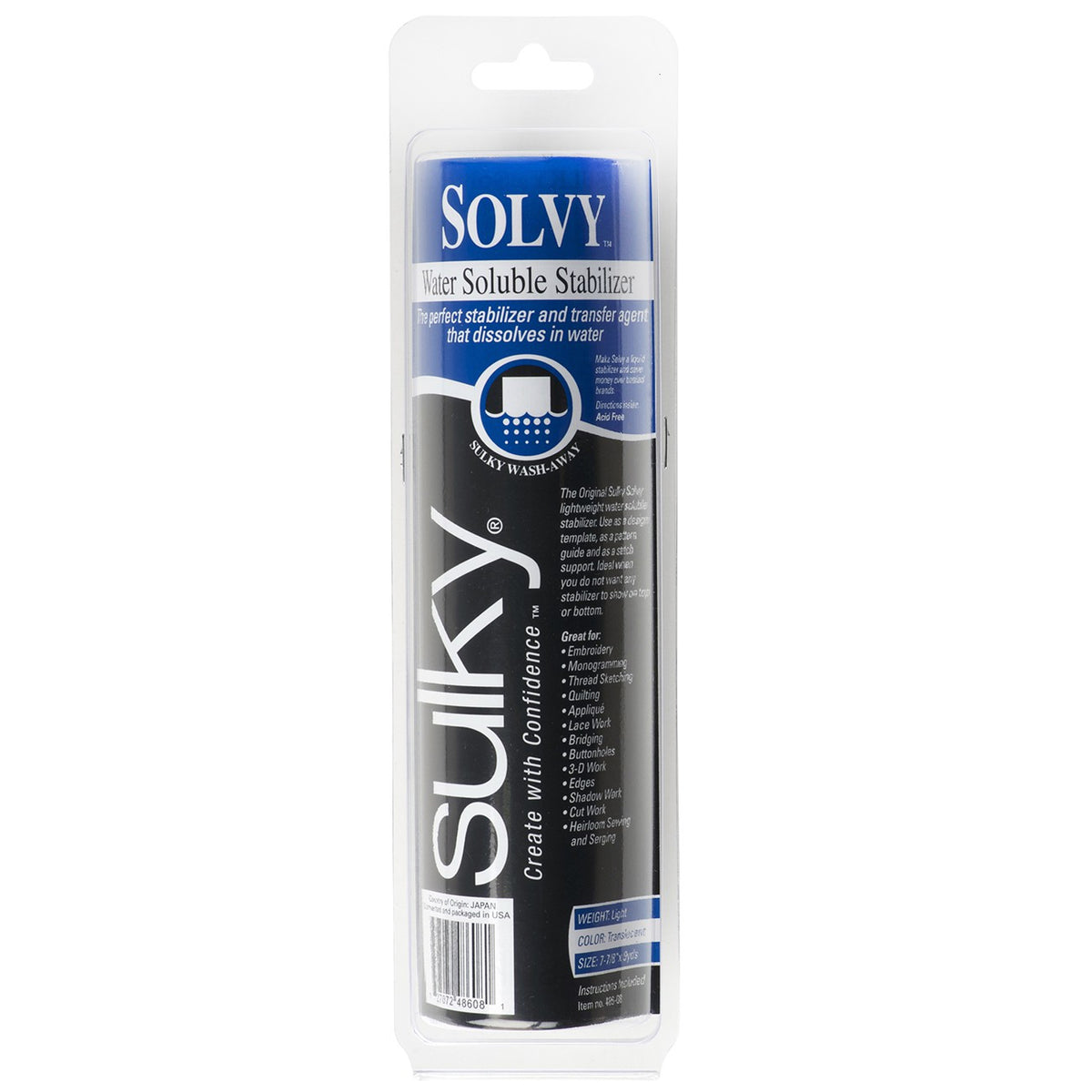 SOLVY 8IN X 9 1/2YD
