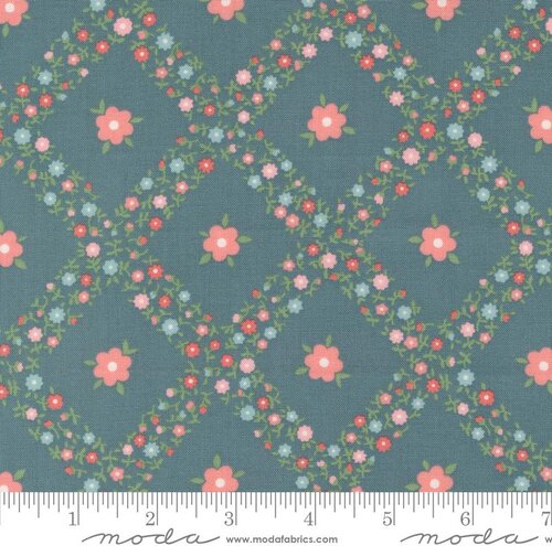 Rosemary Cottage - Lake quilting fabric