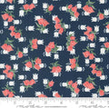 Rosemary Cottage - Navy quilting fabric