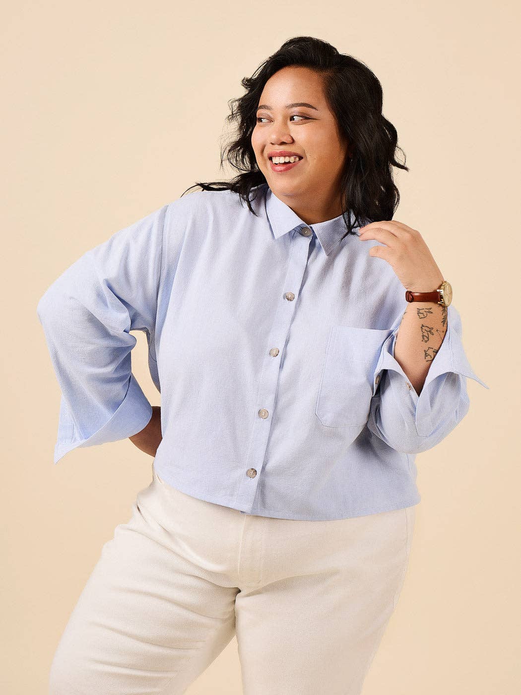 Jenna Shirt + Shirtdress Sewing pattern