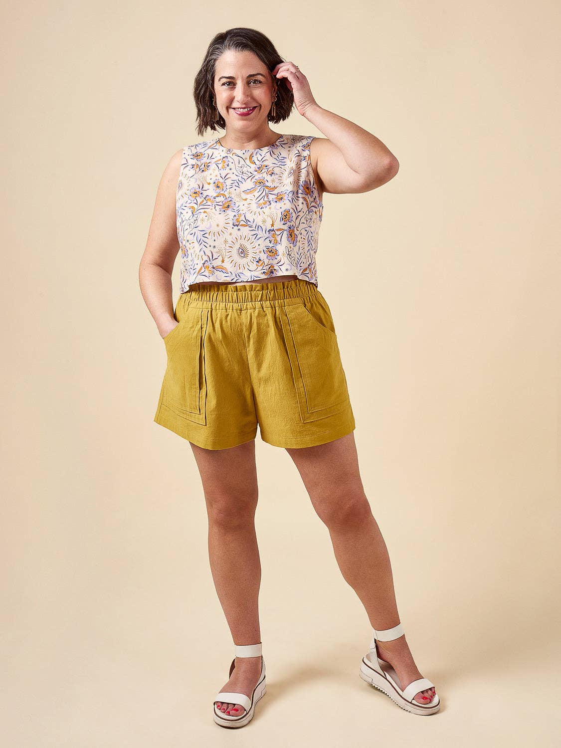 Sepia Pants + Shorts Sewing Pattern