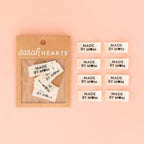 Made by Mom Organic Cotton Sewing Labels