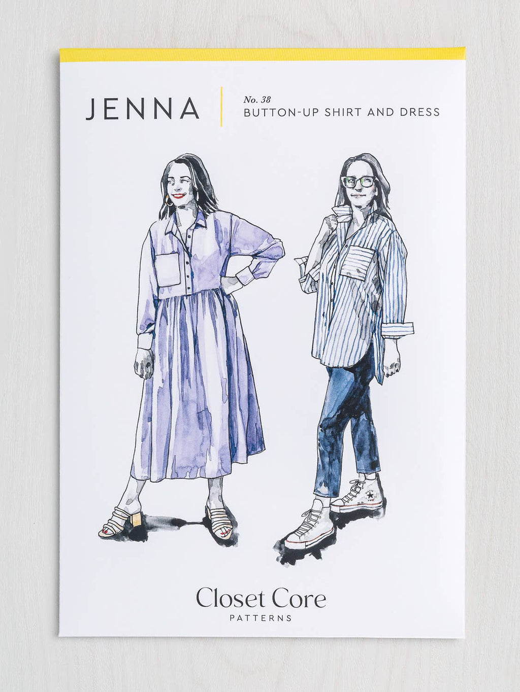 Jenna Shirt + Shirtdress Sewing pattern