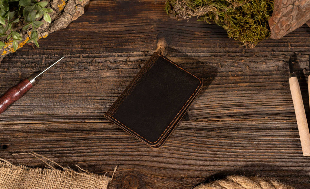 Genuine Leather Wallet, Handmade Wallet