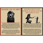 Curious Man Thoughts Gift Books – Funny Men's Gifts